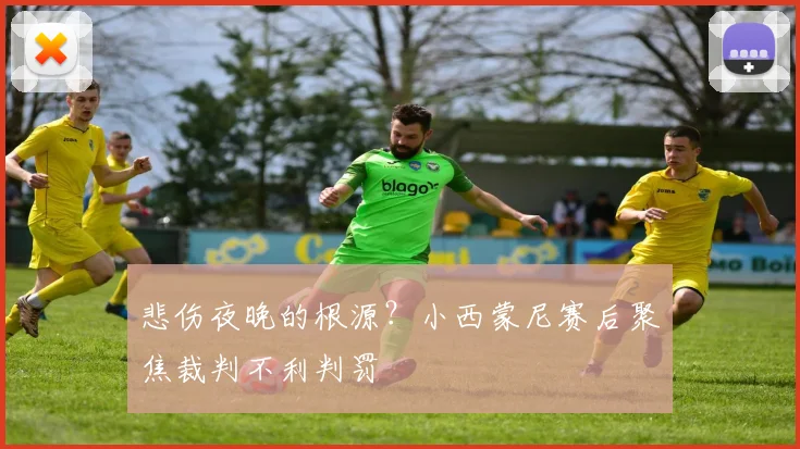 悲伤夜晚的根源?小西蒙尼赛后聚焦裁判不利判罚